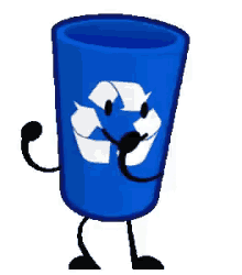 animated recycle bin shaky