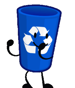 Animated Recycle Bin Sticker - Animated Recycle Bin Shaky Stickers