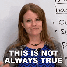 This Is Not Always True Emma GIF - This Is Not Always True Emma Engvid GIFs