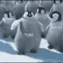 Sasukezorotobivibe Sasuke Tobi Pingu GIF