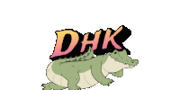 Dark Horse King Dhk Sticker - Dark Horse King Dhk Stickers