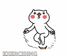 Cat Animated GIF - Cat Animated Jump Rope GIFs