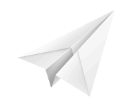 Paper Airplane Telegram Sticker