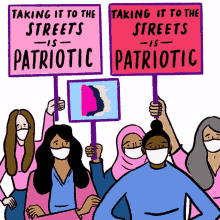 taking it to the streets is patriotic feminist feminism womens march vidhyan