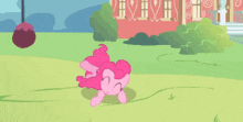 a cartoon of a pony looking through binoculars