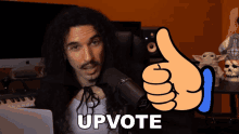 Upvote Anthony Vincent GIF - Upvote Anthony Vincent Ten Second Songs GIFs