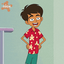 a cartoon character with a nick logo on the bottom right