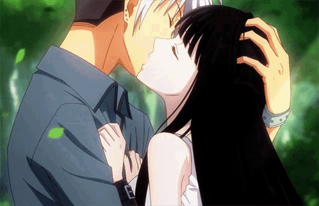 Anime Anime Kiss GIF - Anime Anime Kiss - Discover & Share GIFs