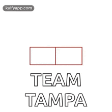 happy valentine 's day team tampa greeting card