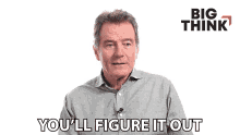Youll Figure It Out Bryan Cranston GIF - Youll Figure It Out Bryan Cranston Big Think GIFs