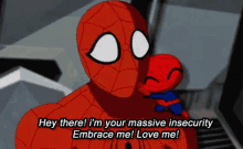 Spiderman Insecurity GIF