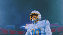 Justin Herbert Chargers GIF - Justin Herbert Chargers Bolt Up GIFs