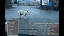 Dog Final Fantasy GIF - Dog Final Fantasy Stance GIFs