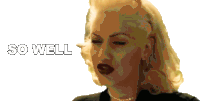 So Well Gwen Stefani Sticker - So Well Gwen Stefani No Doubt Stickers