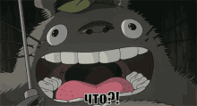 тоторо миядзаки гибли аниме что шок GIF - Totoro Ghibli Anime GIFs