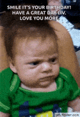 Baby Forced Smile GIF - Baby Forced Smile The Mad GIFs