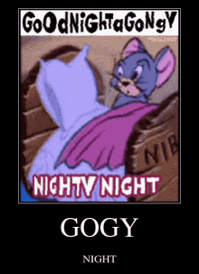Goodnight Agongy GIF - Goodnight Agongy Gogy Night GIFs