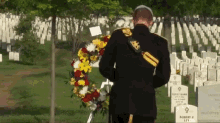 Prince Harry Visits Arlington Nat'L. Cemetery In The U.S. GIF - Salute Respect Remembering The Fallen GIFs