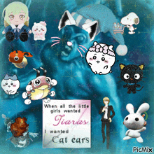 when all the little girls wanted tiara 's i wanted cat ears
