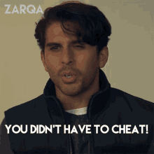 You Didnt Have To Cheat Tariq GIF - You Didnt Have To Cheat Tariq Zarqa GIFs