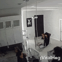 Ceiling Collapse Viralhog GIF - Ceiling Collapse Viralhog Breaking Down Of Ceiling GIFs