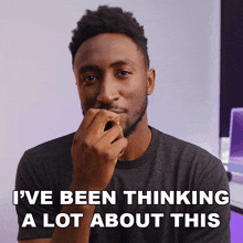 I'Ve Been Thinking A Lot About This Marques Brownlee GIF - I'Ve Been Thinking A Lot About This Marques Brownlee I'Ve Been Giving It A Lot Of Thought GIFs