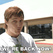 We'Re Back Now Danny Mullen GIF - We'Re Back Now Danny Mullen We'Re Here Again GIFs