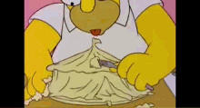 Homer Simpson Eating GIF - Homer Simpson Eating The Simpson GIFs