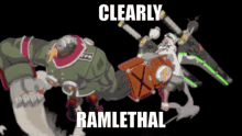 clearly ramlethal guilty gear strive guilty gear