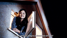 Doctor Who Clara Oswald GIF - Doctor Who Clara Oswald Are You Seriously Going To Sit Down There All Night GIFs