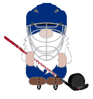 Gnome Hockey Sticker - Gnome Hockey Stickers