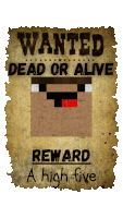 a poster that says wanted dead or alive