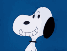 Snoopy Smile GIF - Snoopy Smile Cheesy GIFs