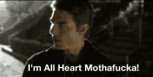 Jerry Maguire Im All Heart GIF - Jerry Maguire Im All Heart Mothafucka GIFs