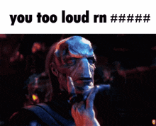 You Too Loud GIF
