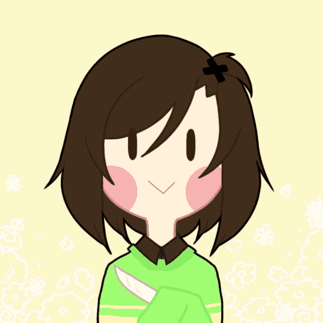 Chara(undertale) smile