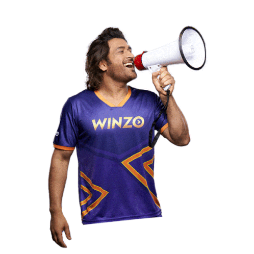 Winzo Dhoni Sticker - Winzo Dhoni Thala Stickers