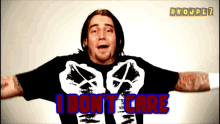 Cm Punk Cyber Sunday GIF - Cm Punk Cyber Sunday I Dont Care GIFs