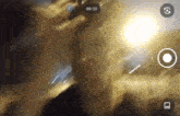 a blurred image of a person with a clock that says 00:00