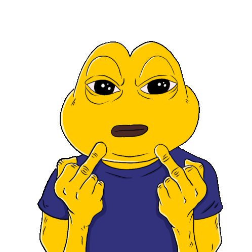 Pepe Middle Finger Sticker - Pepe Middle Finger Stickers