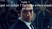 Rule 1 Judge 7 GIF - Rule 1 Judge 7 Judgment 7 GIFs
