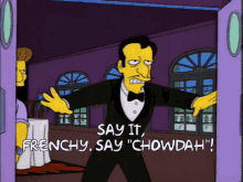 Chowdah The GIF - Chowdah The Simpsons GIFs