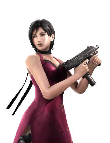 Resident Evil 4 Ada Wong Sticker - Resident Evil 4 Ada Wong Dress ...