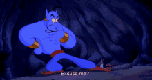 Excuse Me GIF - Excuse Me Genie Aladdin GIFs