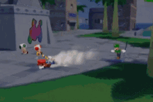 Mario Luigi GIF - Mario Luigi Mario Sunshine GIFs