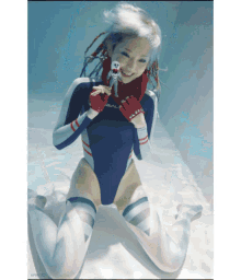 Underwater Model GIF