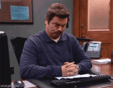 Parks And Rec Ron Swanson GIF