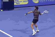 Nikoloz Basilashvili Forehand GIF - Nikoloz Basilashvili Forehand Tennis GIFs