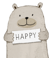 Happy Dancing Sticker - Happy Dancing Bear Stickers