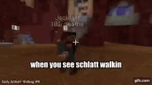 Schlatt Walk Jschlatt GIF - Schlatt Walk Jschlatt GIFs